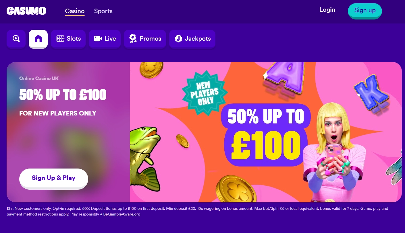 Casumo: The Ultimate Gamified Casino Adventure